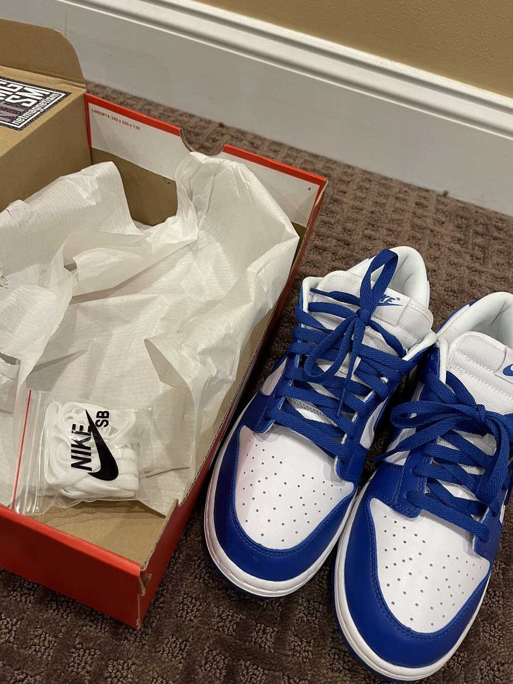 Nike Nike Dunk Low SP Kentucky Blue 2020 - image 11