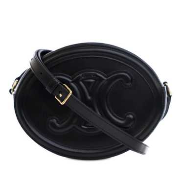 Celine Triomphe leather crossbody bag - image 1