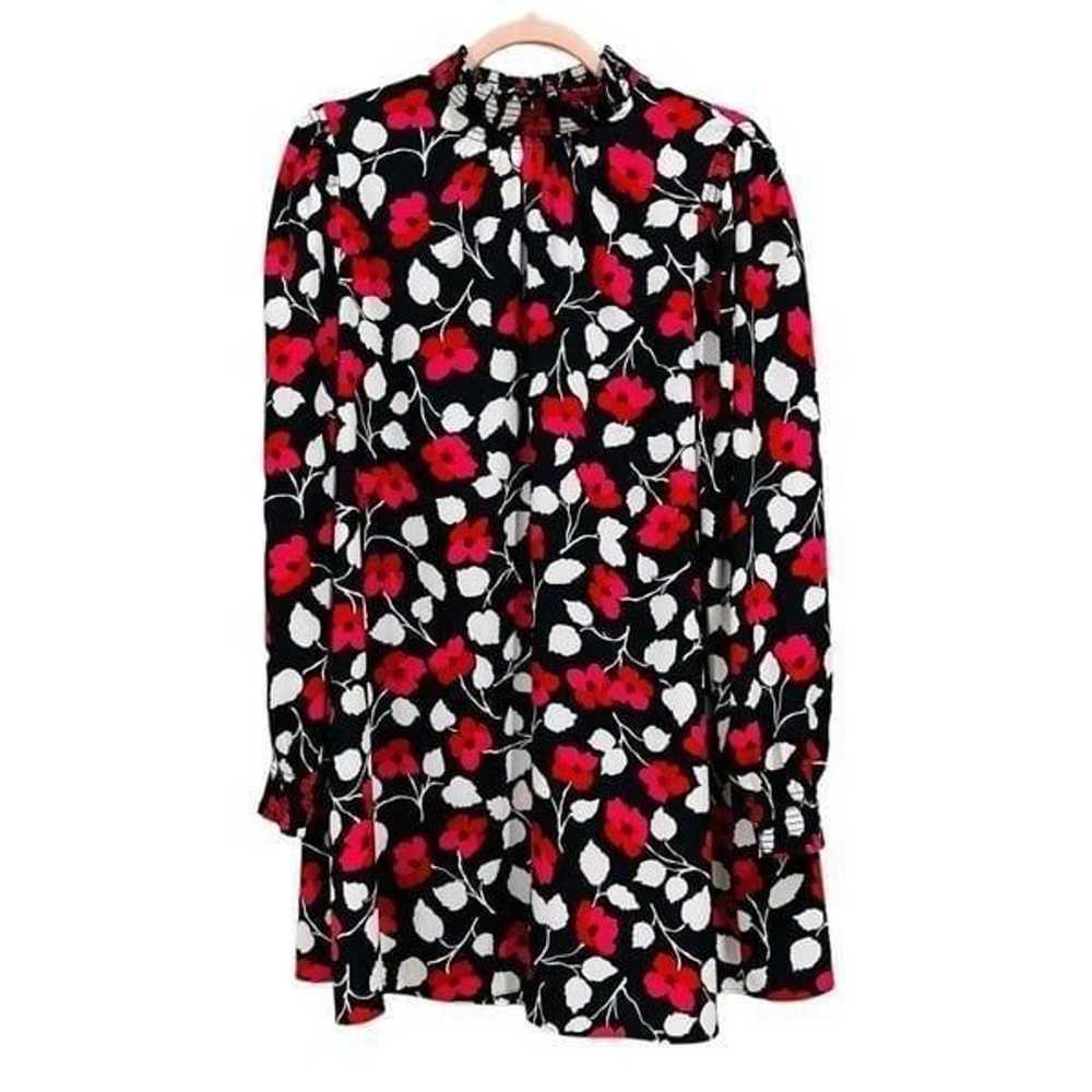 Kate spade Vintage Fleur Crepe Long Sleeve Floral… - image 6