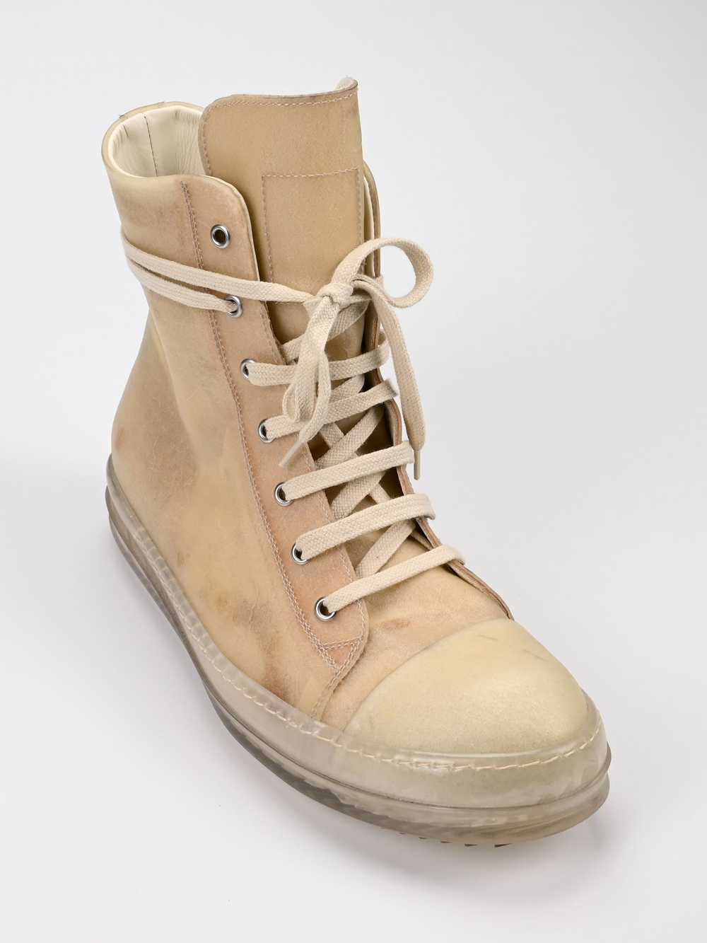 Rick Owens SS23 EDFU Transparent Leather Ramones - image 12