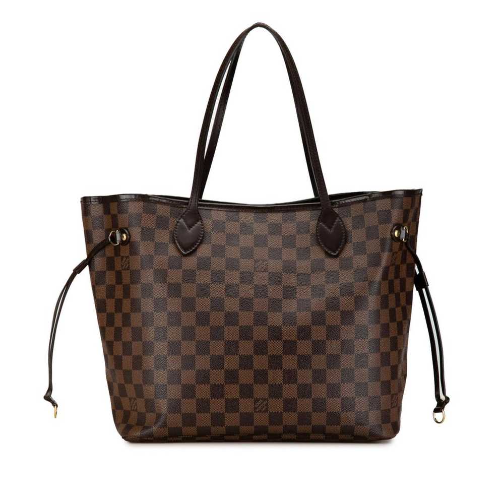 Louis Vuitton Neverfull leather tote - image 3