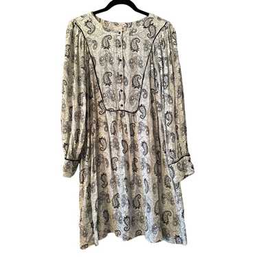 Boho Western Vibes: Loft XL Prairie Dress | Black/