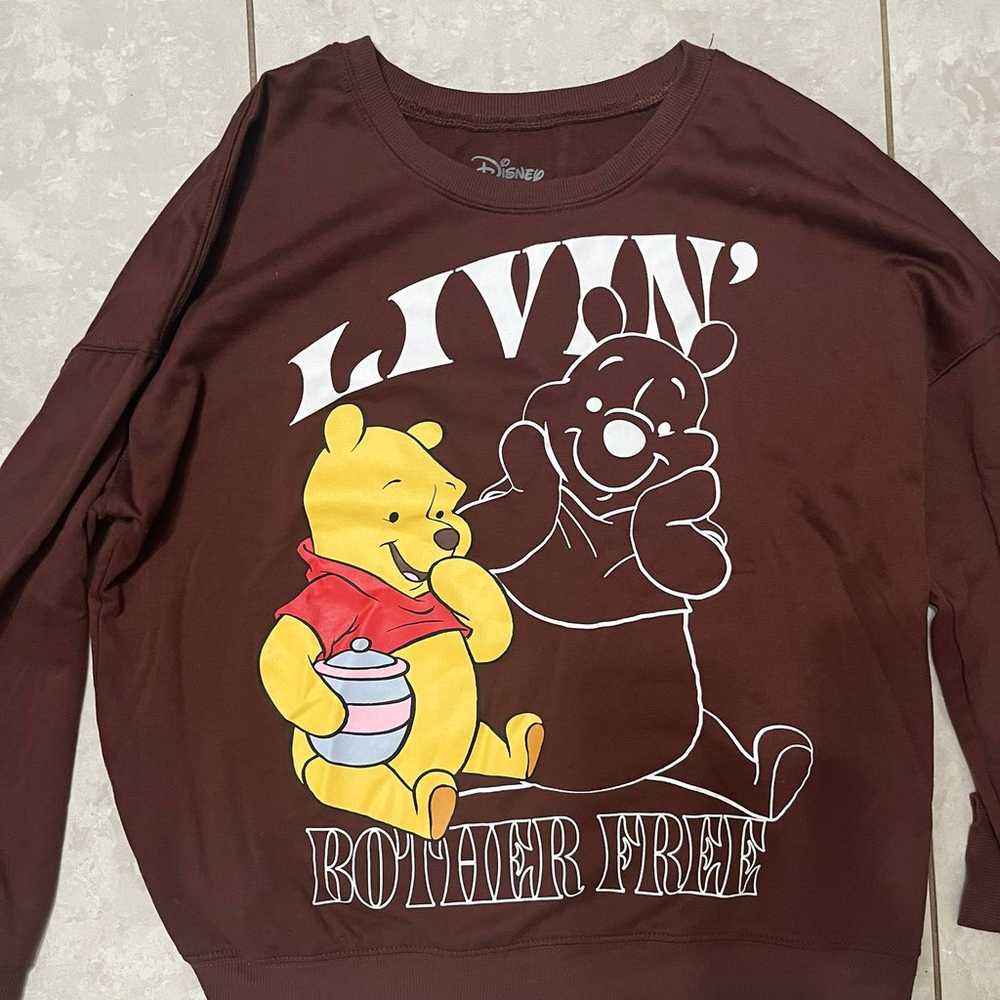 Disney Winnie the Pooh Graphic Women's Sweatshirt - image 2