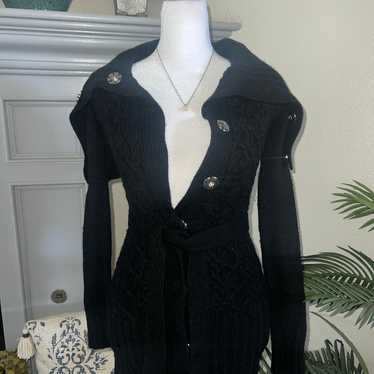 Vintage GUESS Wool Blend Sweater Cardigan Size XS - image 1