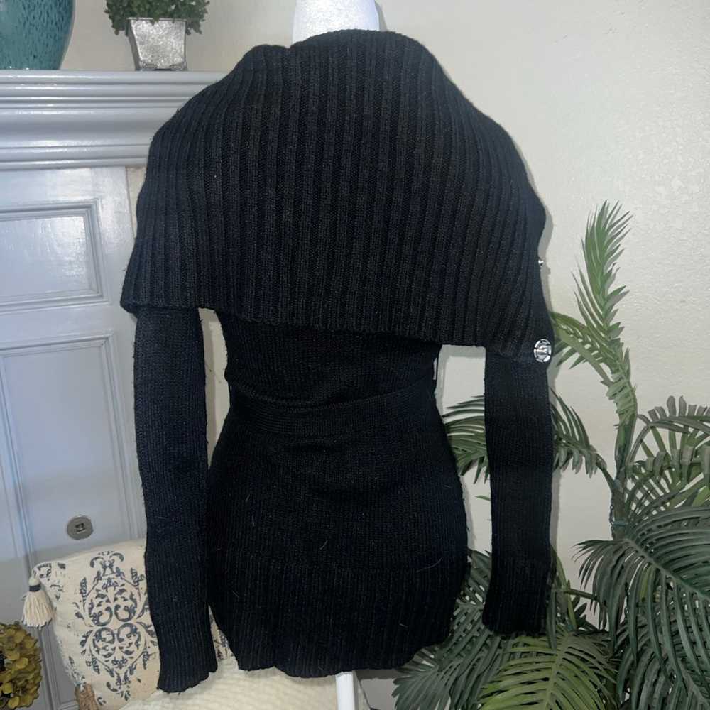 Vintage GUESS Wool Blend Sweater Cardigan Size XS - image 4