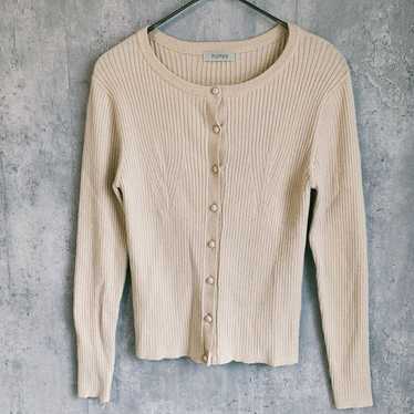 humpy cardigan rib knit - image 1