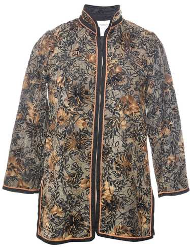 Floral Pattern Tapestry Jacket - XS - image 1