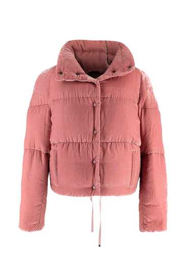 Managed by hewi Moncler Pink Velvet Down Cercis Pu