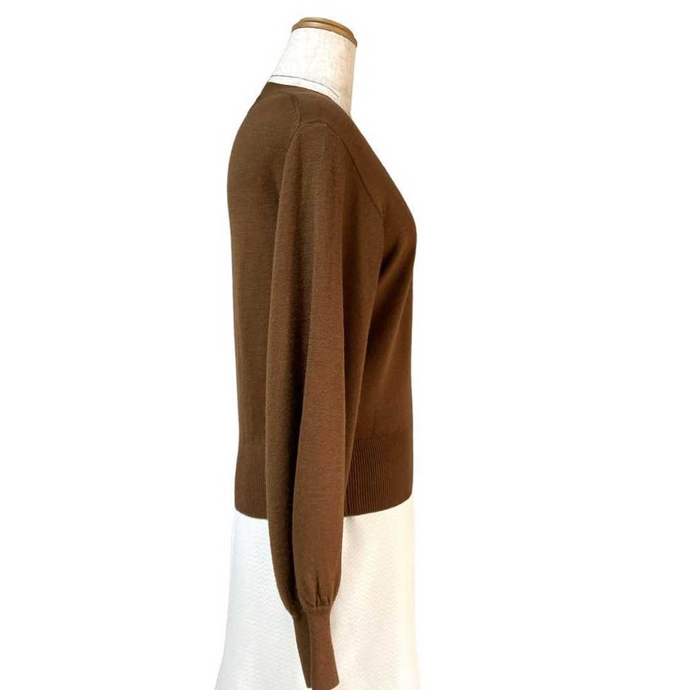 Beams Lights 100% Wool Semi Balloon Sleeve Knit B… - image 7