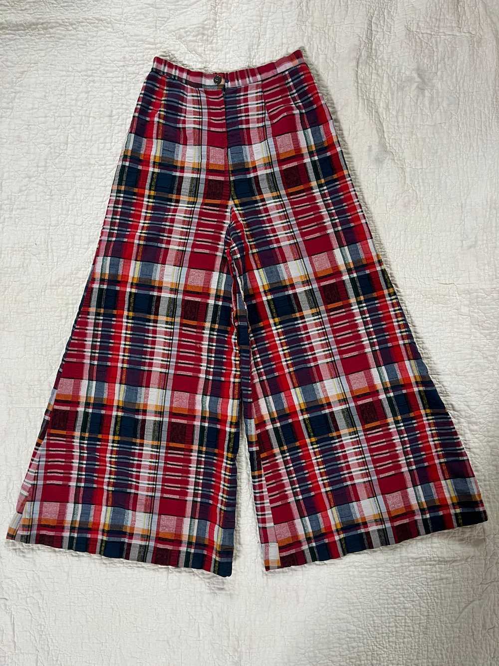 PLAID CULOTTES - image 1