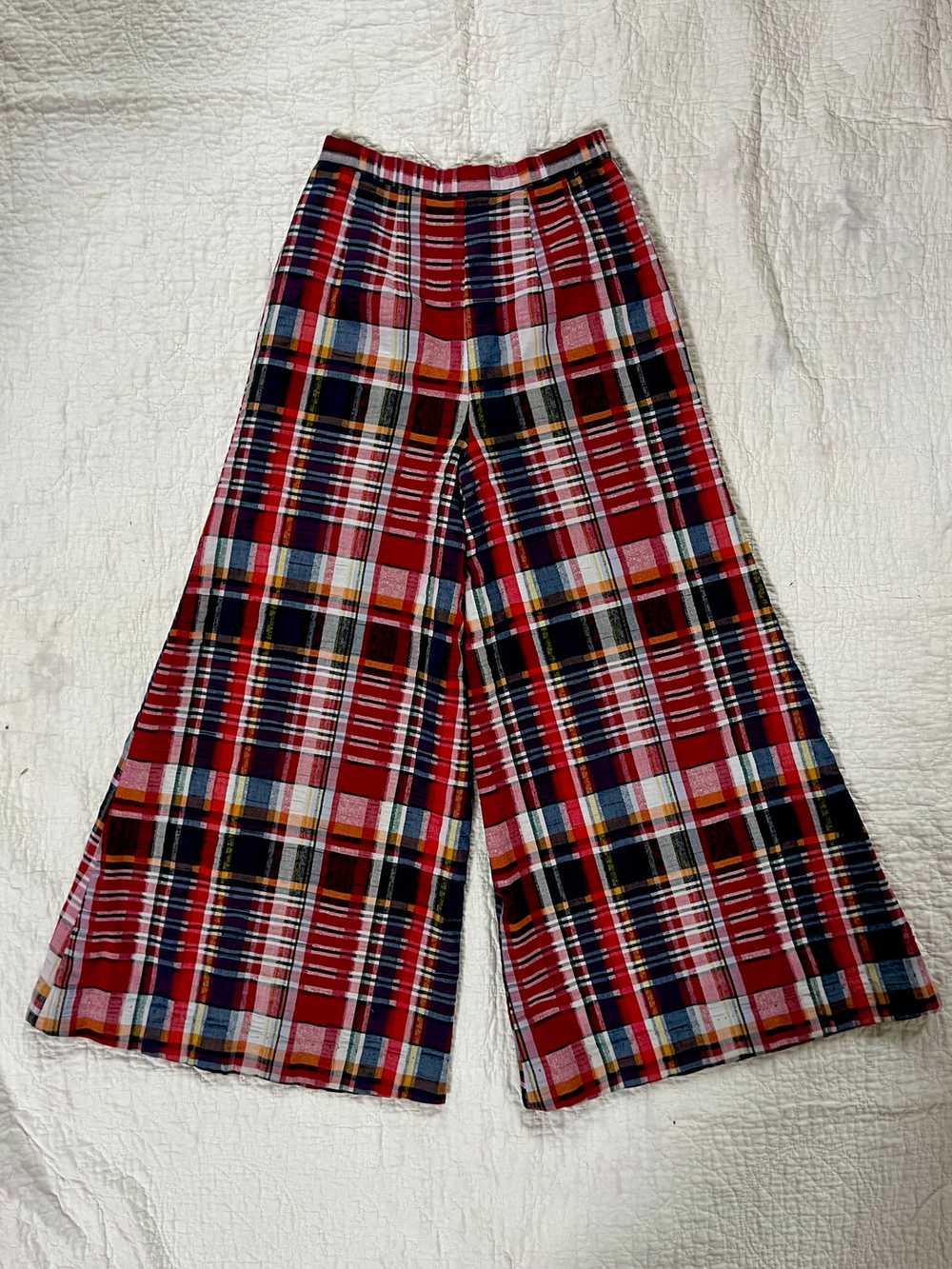 PLAID CULOTTES - image 2