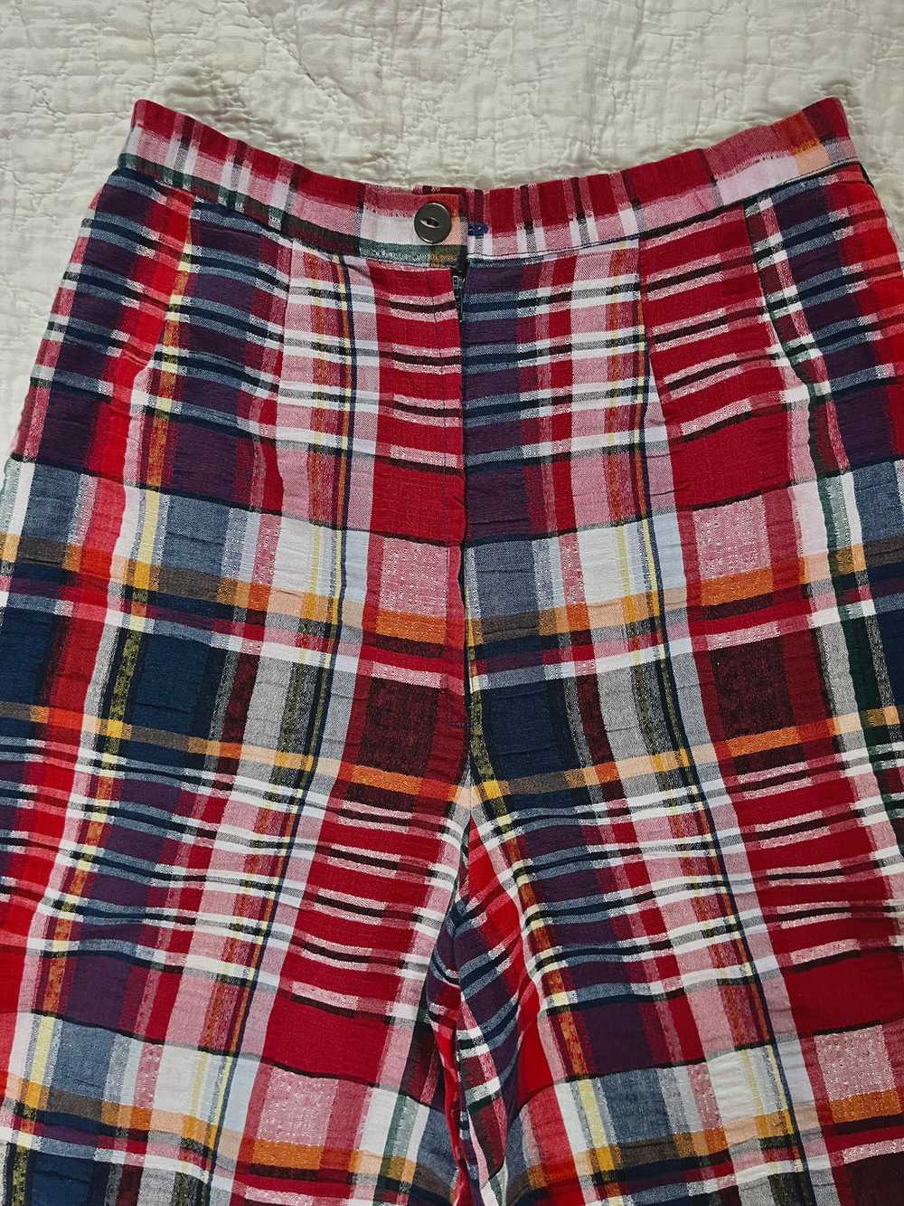 PLAID CULOTTES - image 3