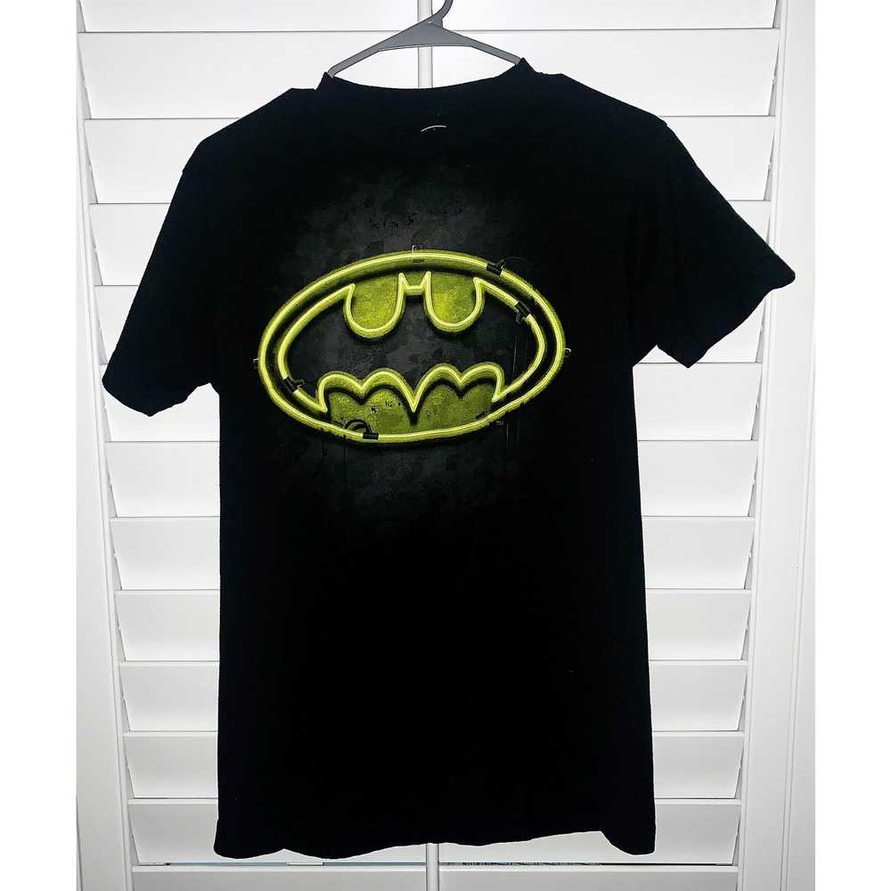 Batman Batman Symbol Yellow Logo - Black T-Shirt - image 1