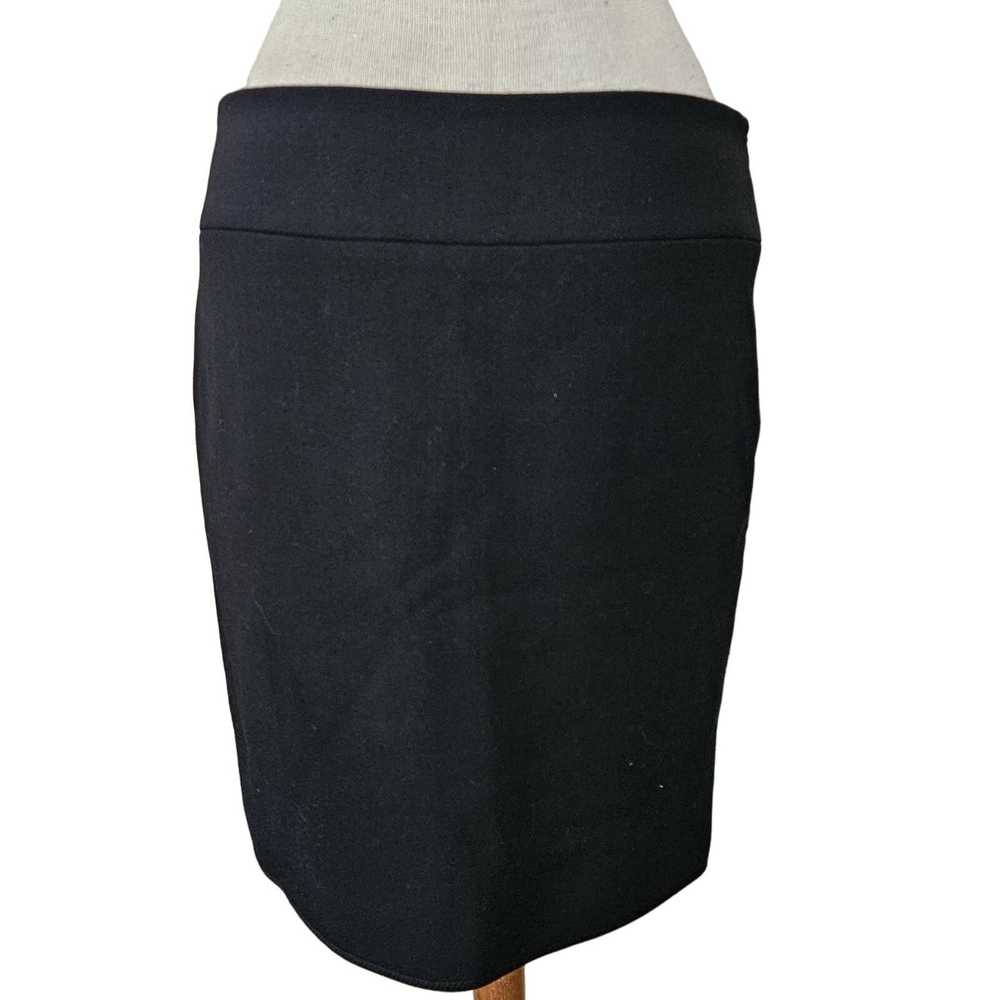 Elie Tahari Black Pencil Skirt with Bow Detail Si… - image 1