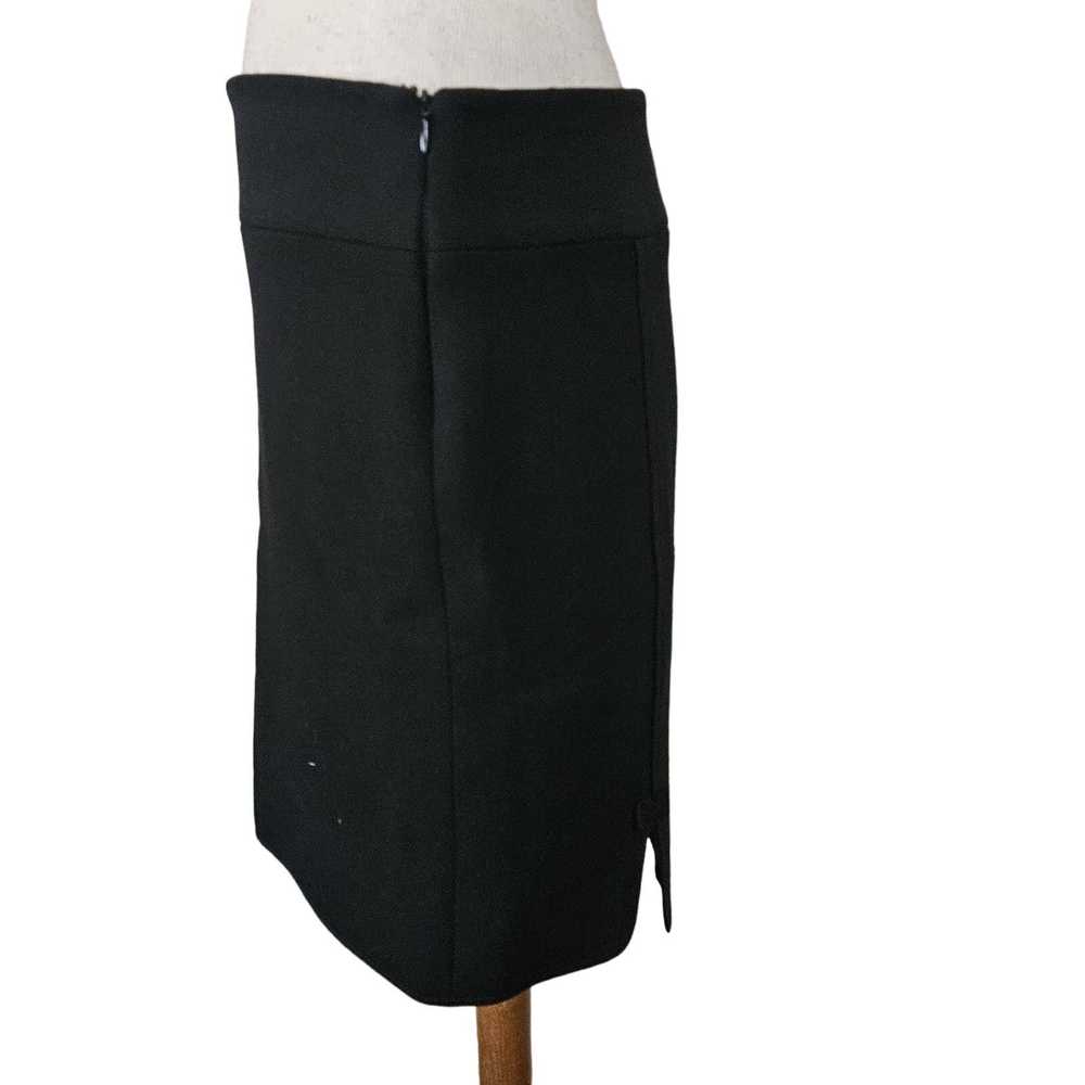 Elie Tahari Black Pencil Skirt with Bow Detail Si… - image 3