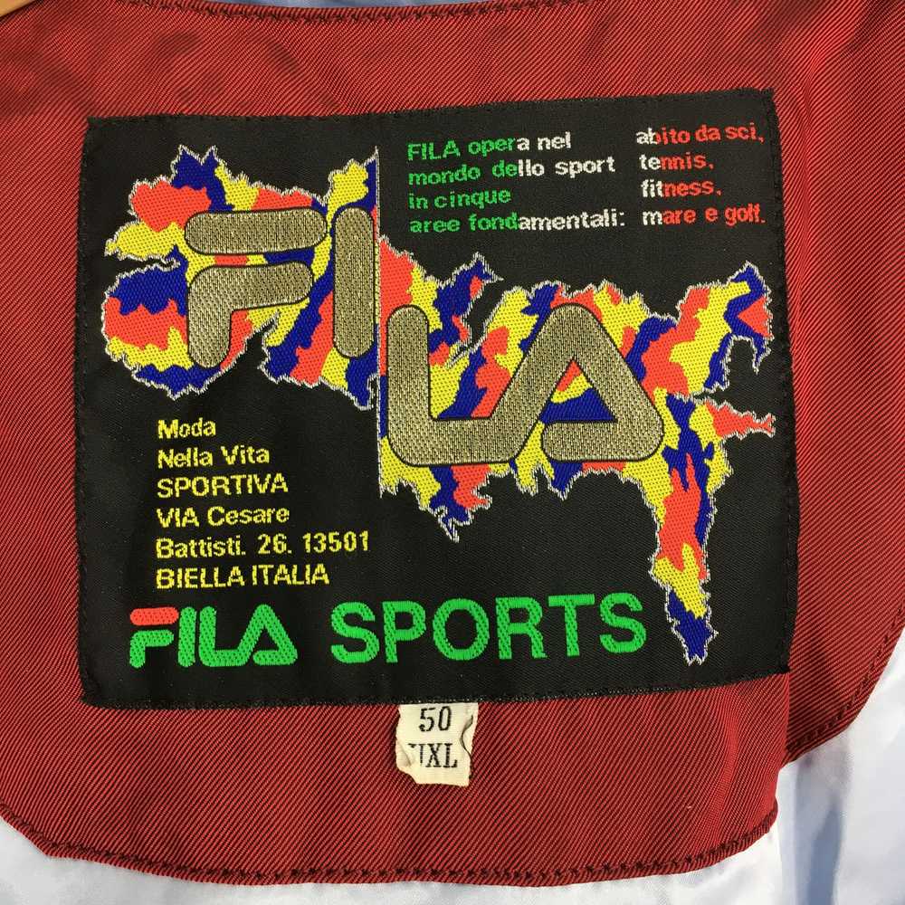 Fila × Ski × Vintage Vintage 90s Fila Biella Ital… - image 5