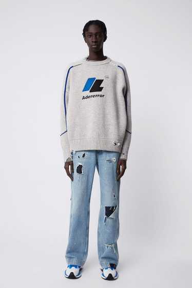 Ader Error × Zara Zara X Ader Error Distressed Je… - image 1