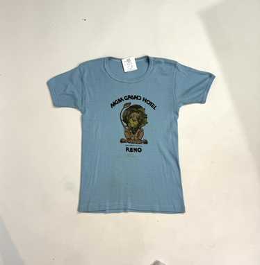 1970s MGM Grand Hotel Reno Lion Baby Tee