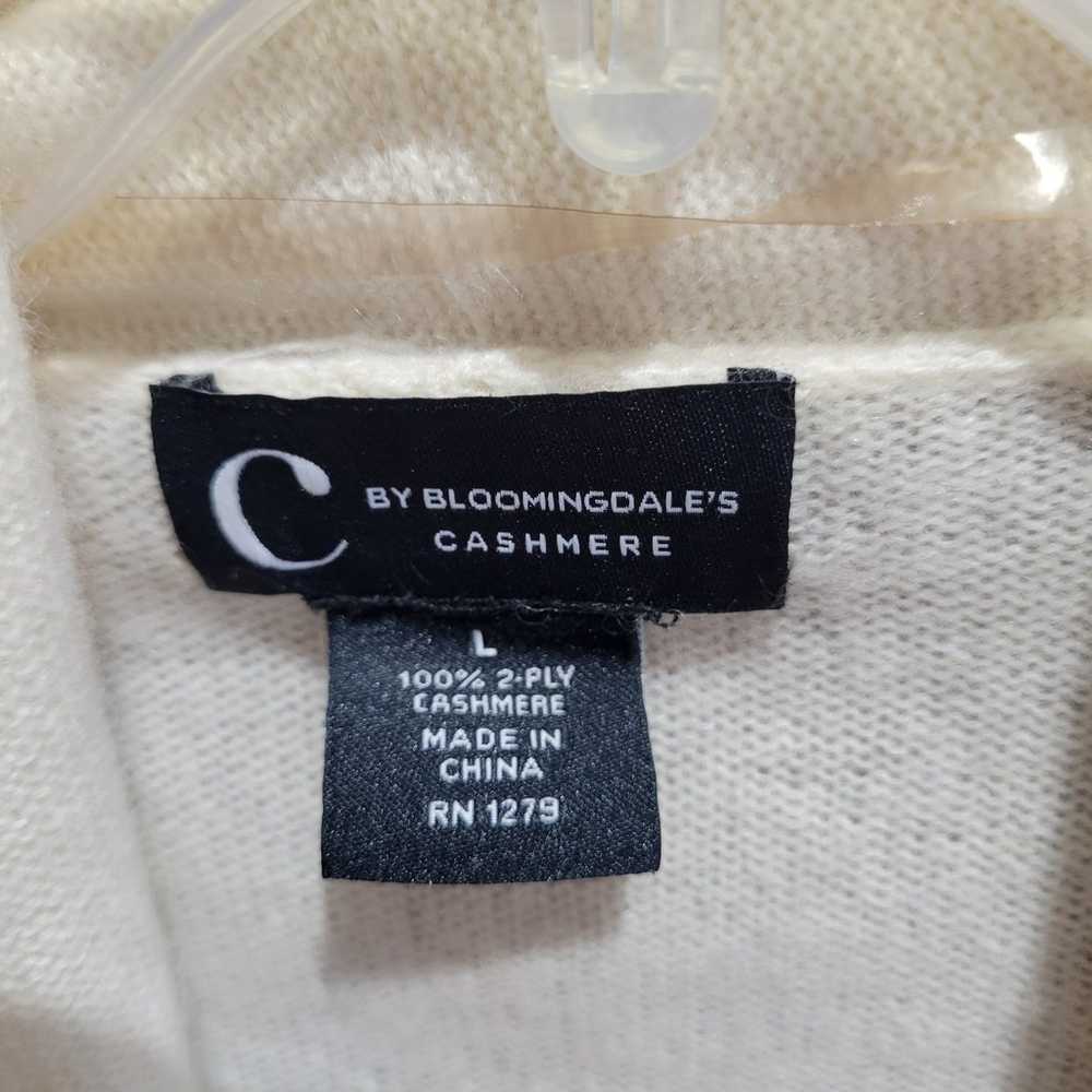 C by Bloomingdales Cashmere Sweater large - image 3