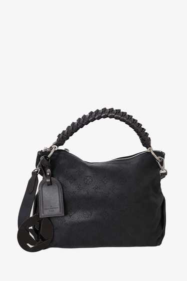 Louis Vuitton 2020 Black Monogram Leather Mahina … - image 1