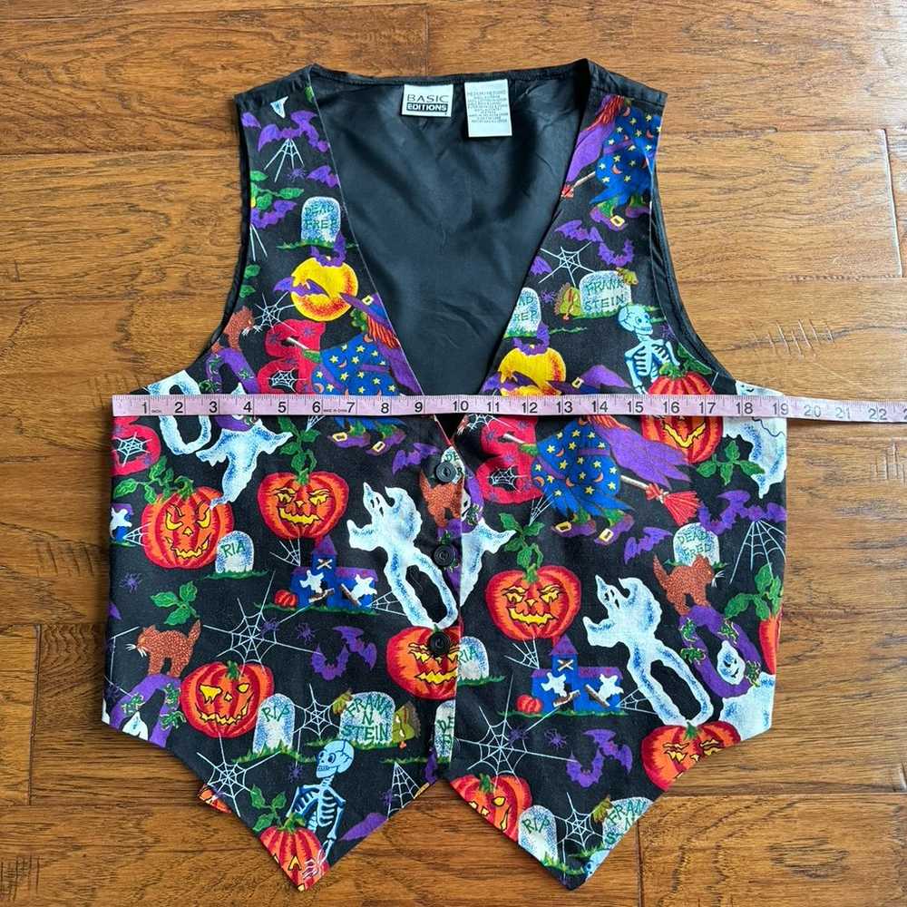 Basic Editions Vintage Halloween Vest - image 9