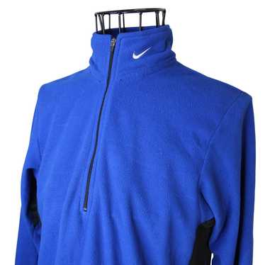 Nike × Vintage Vintage Nike Small Swoosh Fleece S… - image 1