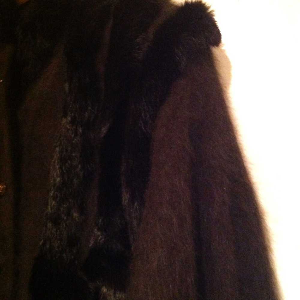 FS ITEM37		Black Rabbit/Cashmere Wool??? Jacket - image 5