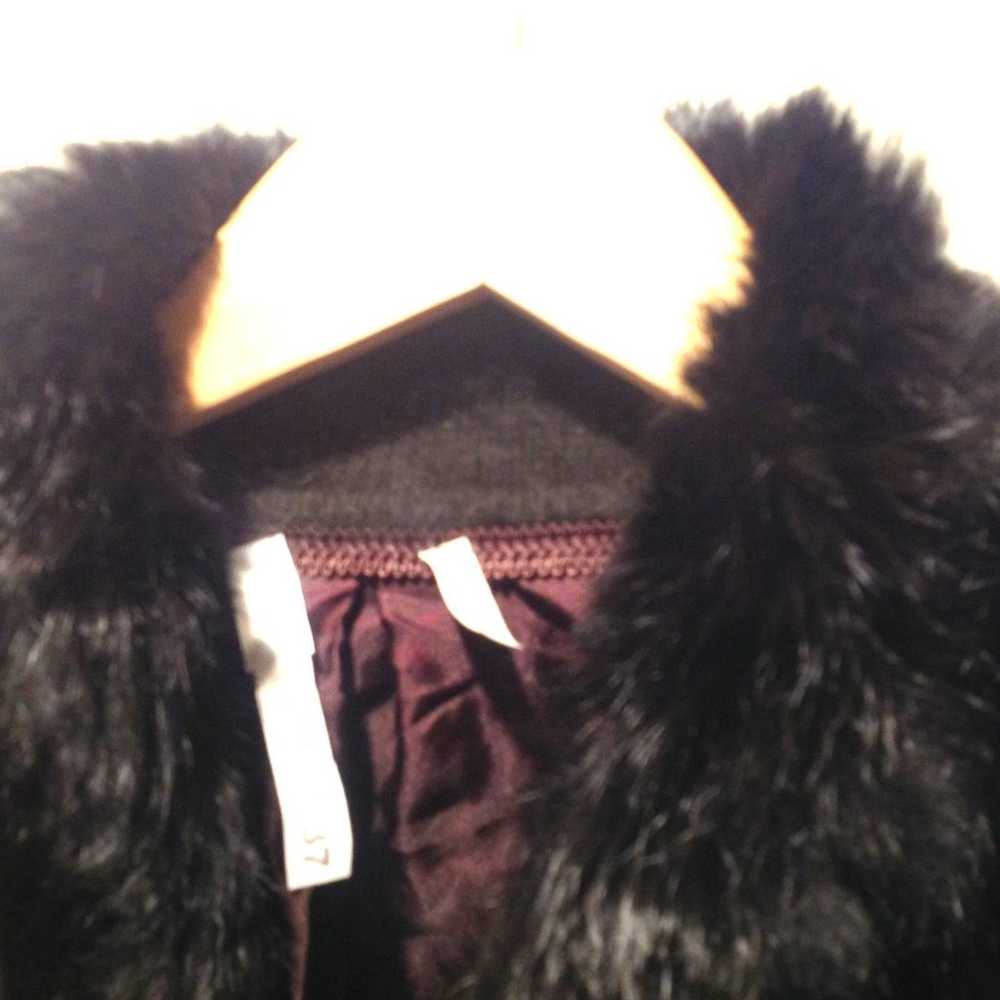 FS ITEM37		Black Rabbit/Cashmere Wool??? Jacket - image 6