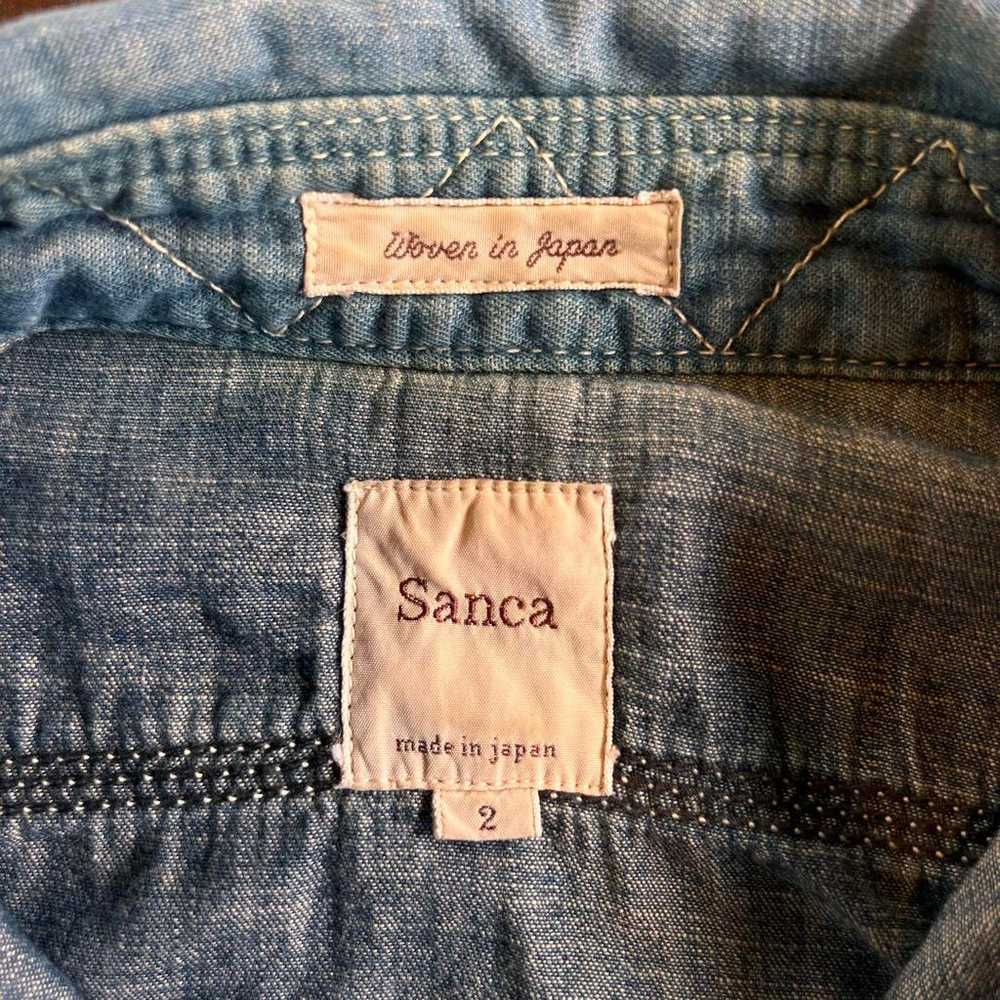 Rare design!! [Sanca] Denim Pullover - image 9