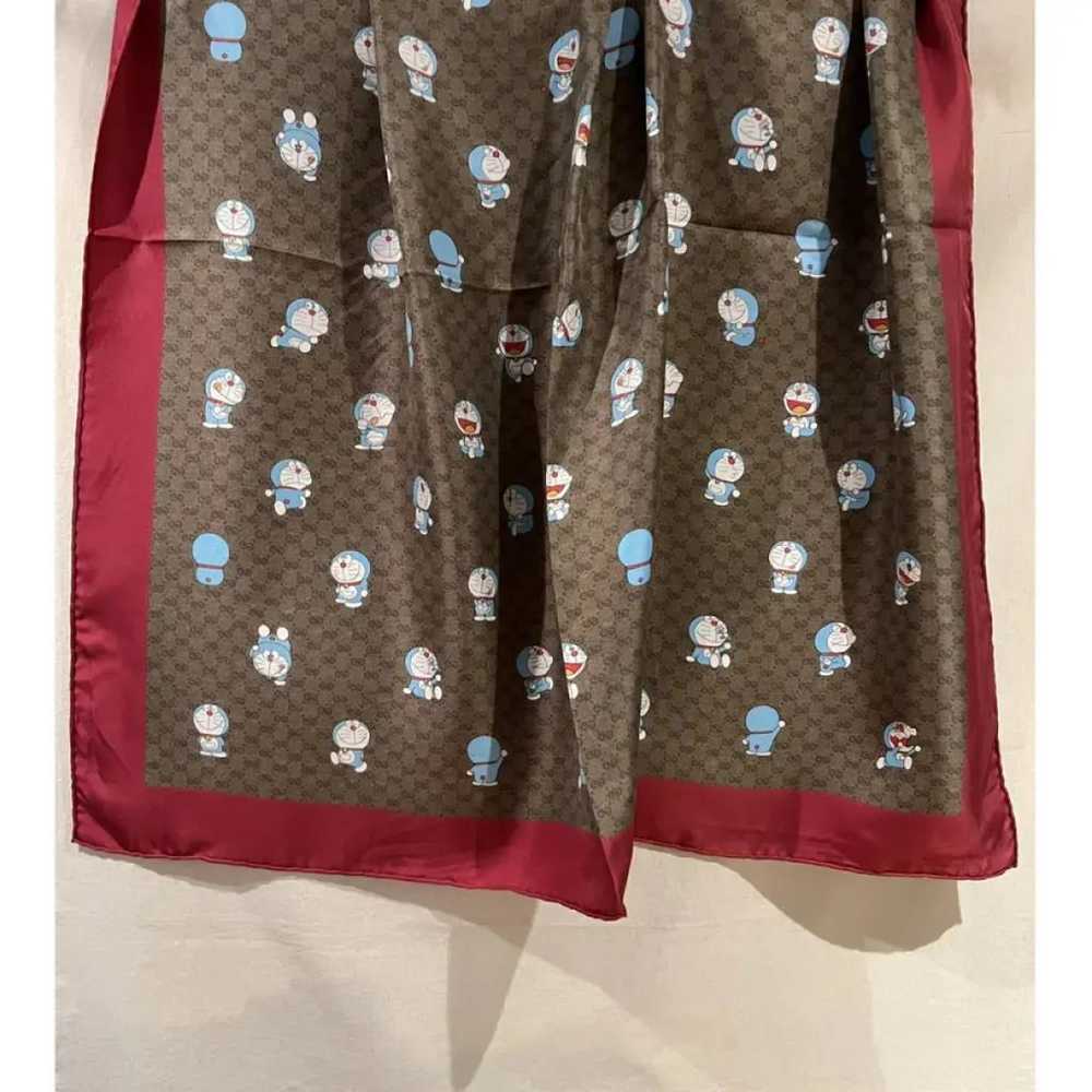 Doraemon x Gucci Silk scarf - image 7