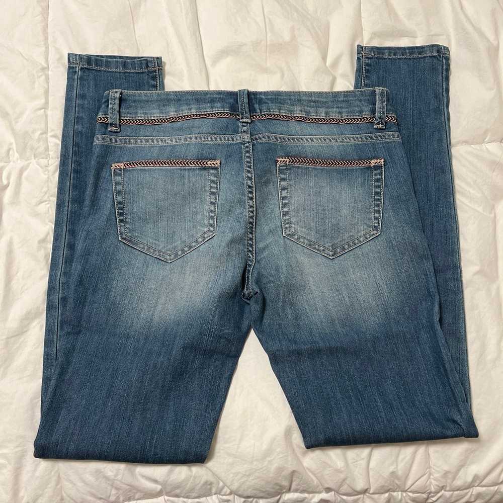 vintage low rise mid rise bcbgeneration skinny ca… - image 2