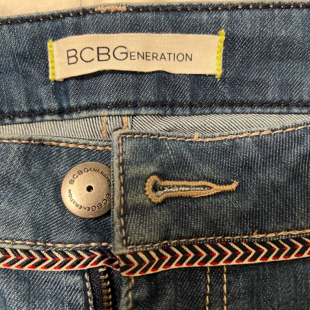 vintage low rise mid rise bcbgeneration skinny ca… - image 3