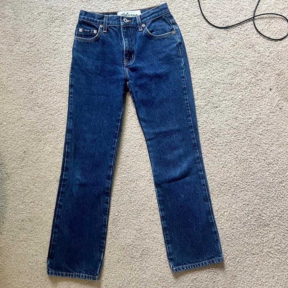 Vintage Express Bleus Straight leg Jeans - image 2