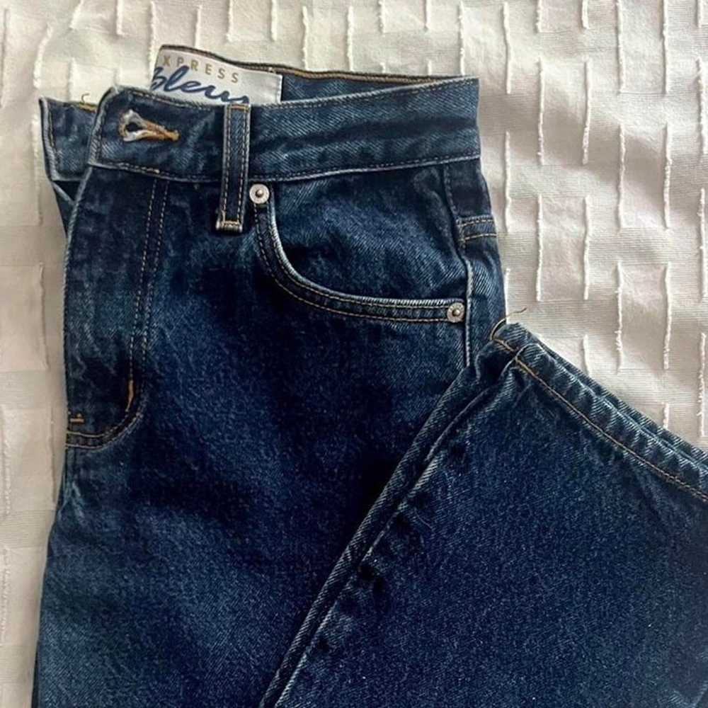 Vintage Express Bleus Straight leg Jeans - image 4