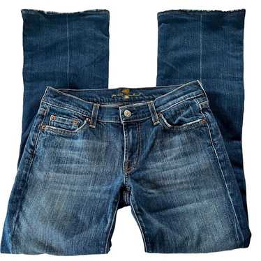 EUC 7 For All Mankind bootcut jeans - image 1