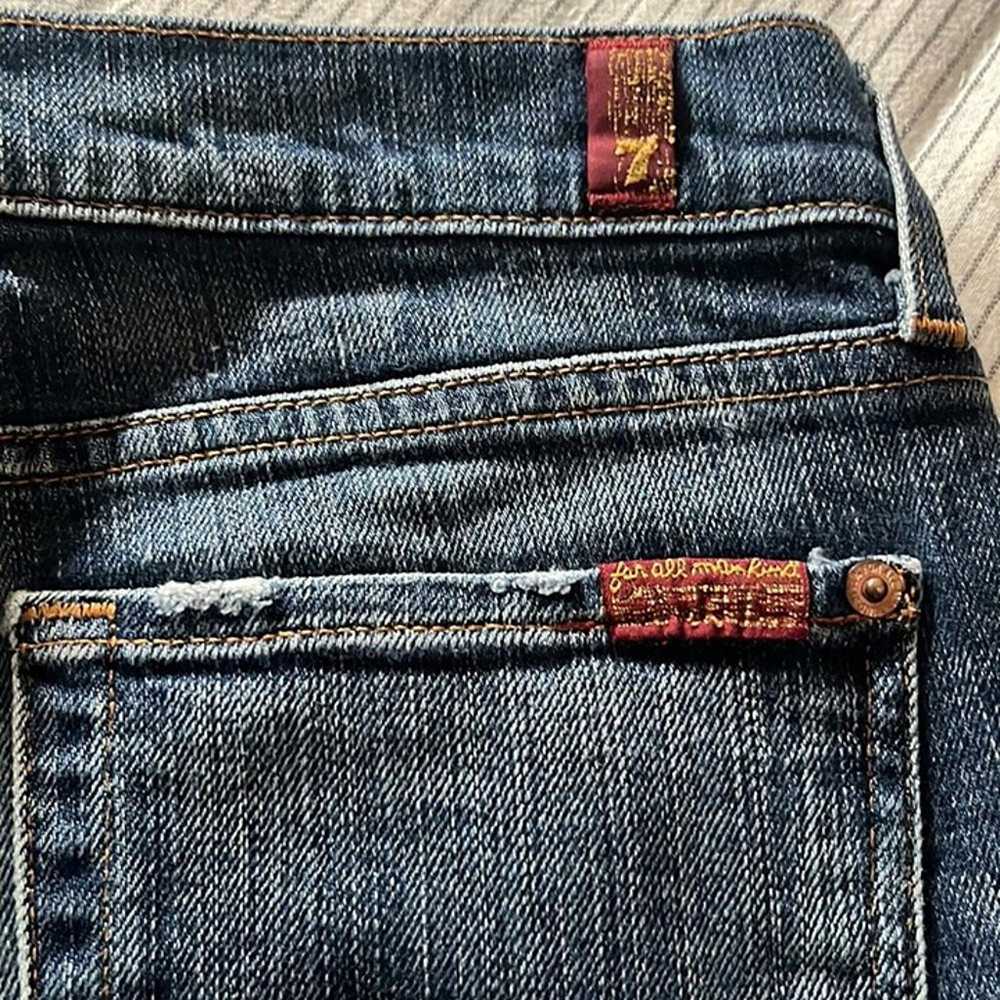 EUC 7 For All Mankind bootcut jeans - image 3