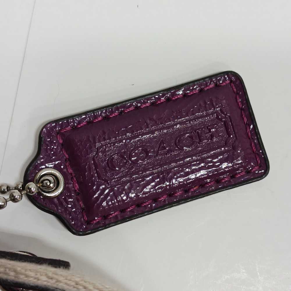 Authentic COACH Daisy Split Signature Logo Nylon … - image 10