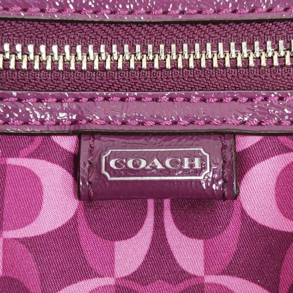 Authentic COACH Daisy Split Signature Logo Nylon … - image 9