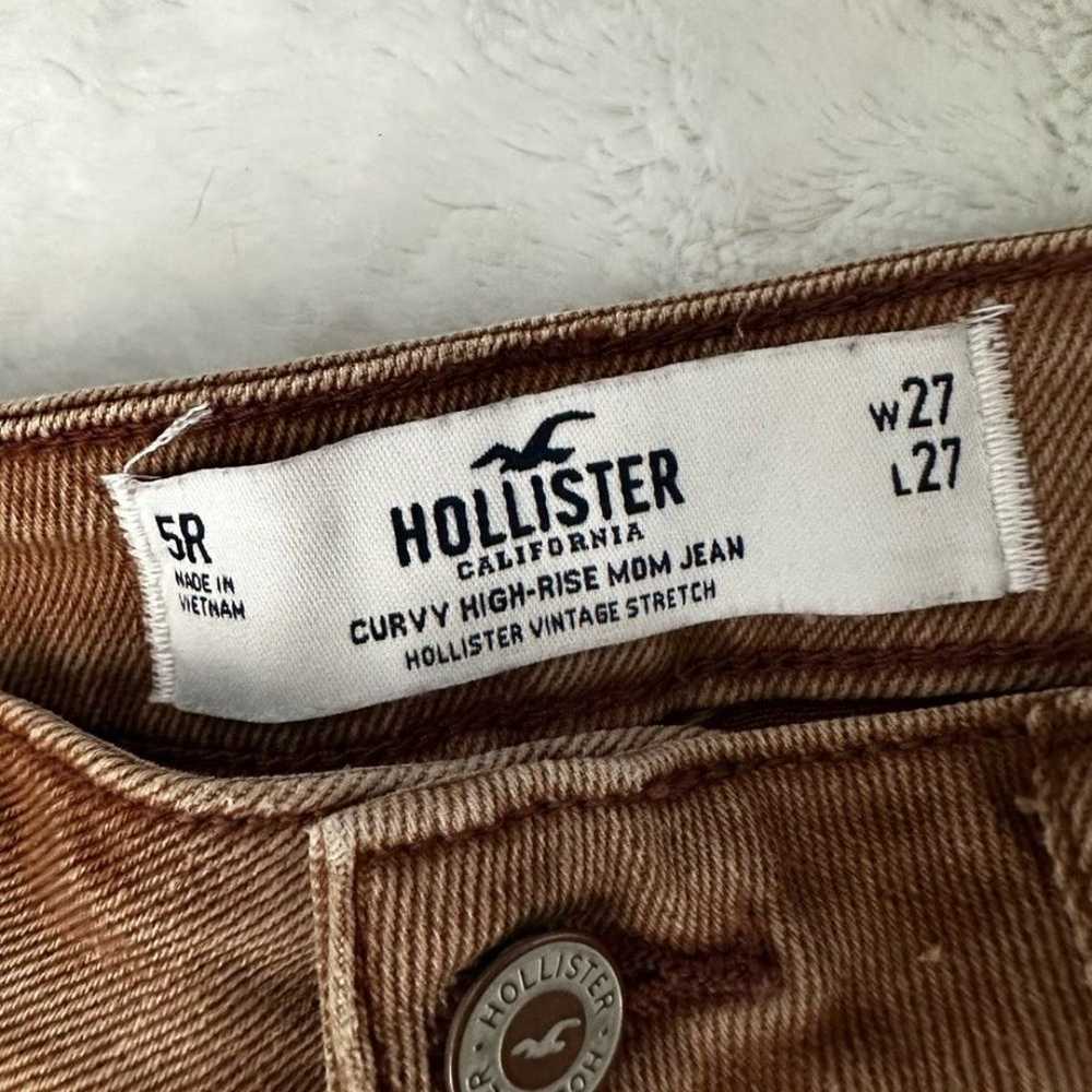 NWOT- HOLLISTER Curvy High Rise Mom Jean Vintage … - image 6