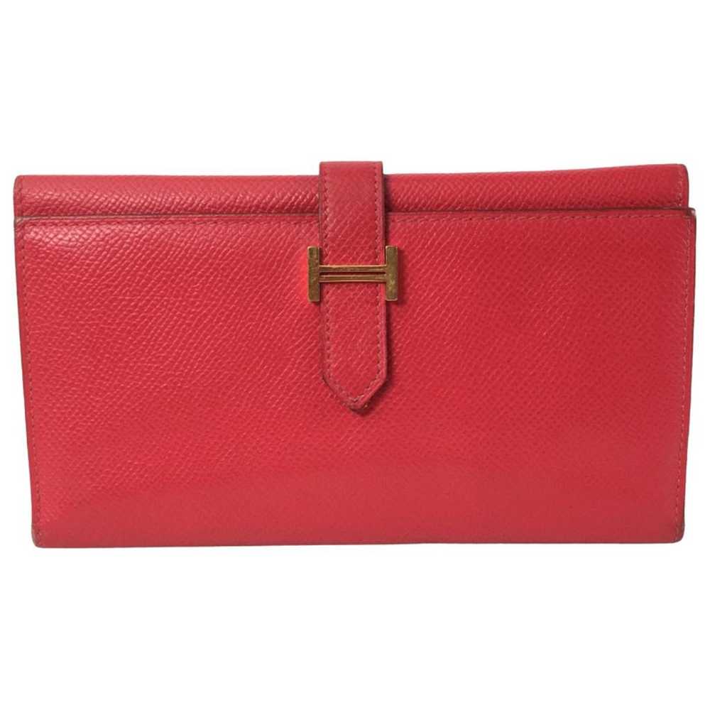 Hermès Béarn leather wallet - image 1