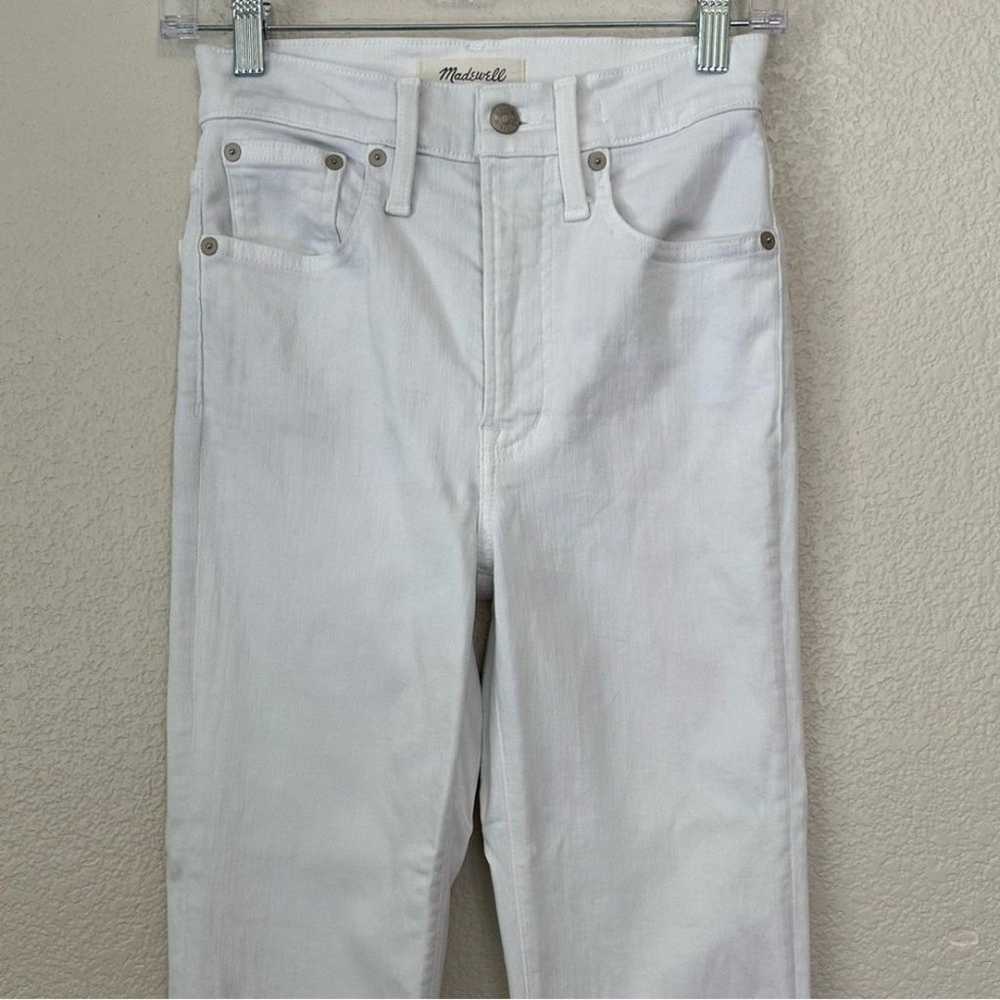 Madewell The Perfect Vintage Crop High Rise White… - image 3