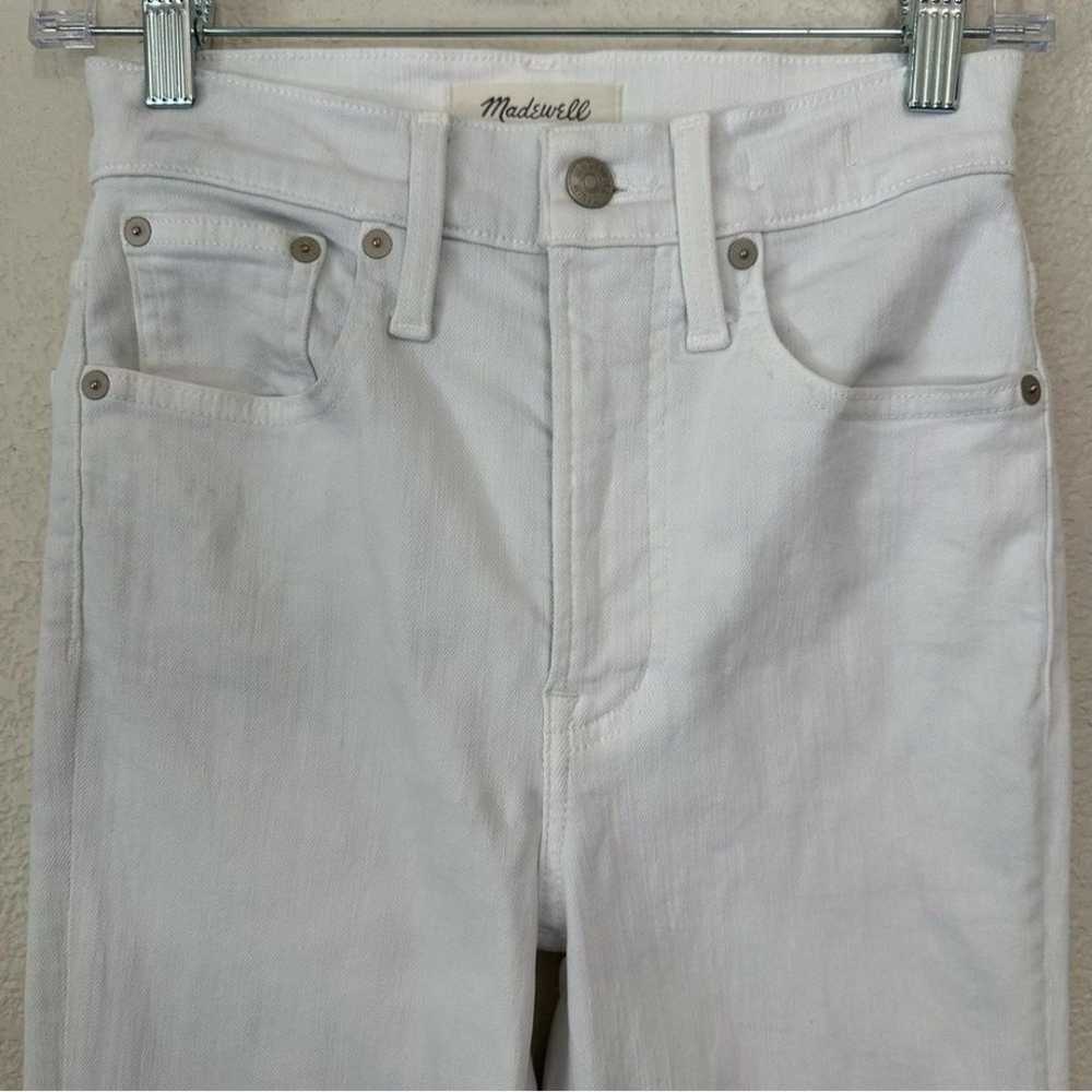 Madewell The Perfect Vintage Crop High Rise White… - image 4