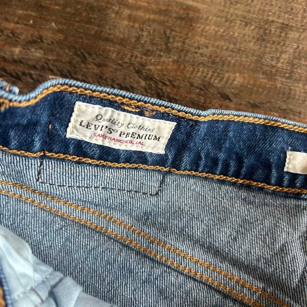 Levi’s 501 wedgie straight leg Jean Sz 26 - image 3