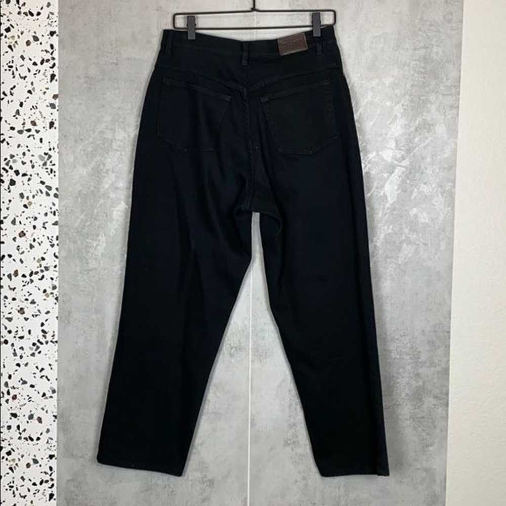 Vintage L.L.Bean black high rise mom jeans - image 5