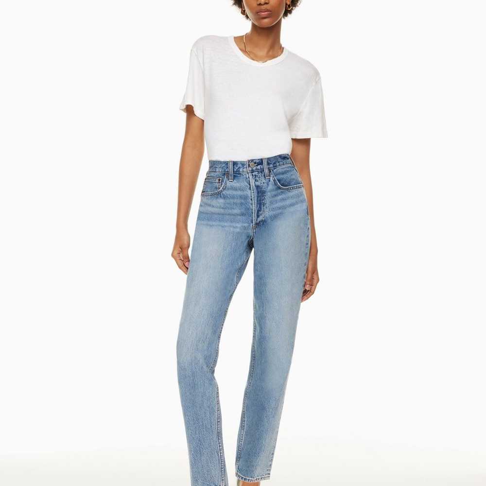 Aritzia Denim Forum '90s Boyfriend High Rise Loos… - image 1