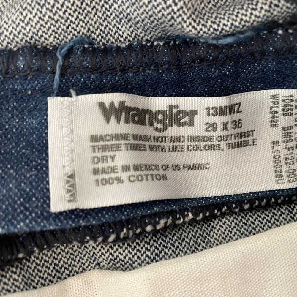 Vintage Wrangler 13MWZ Straight Fit LONG - image 3