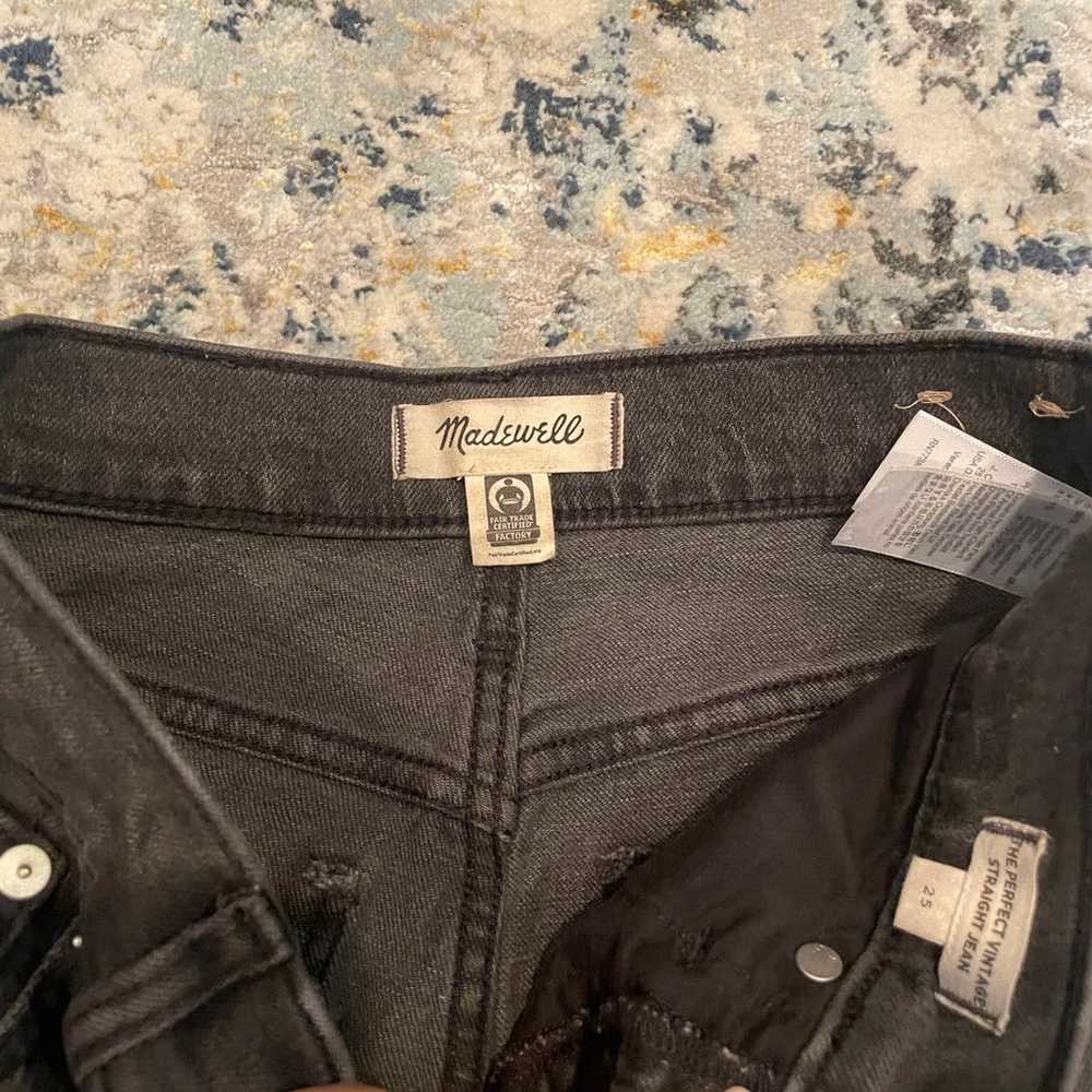 Madewell vintage straight jean - image 5