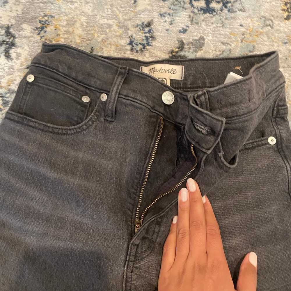 Madewell vintage straight jean - image 9