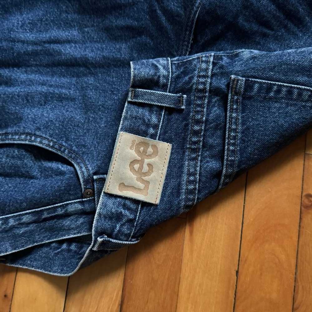 Vintage Lee jeans dark wash! - image 2