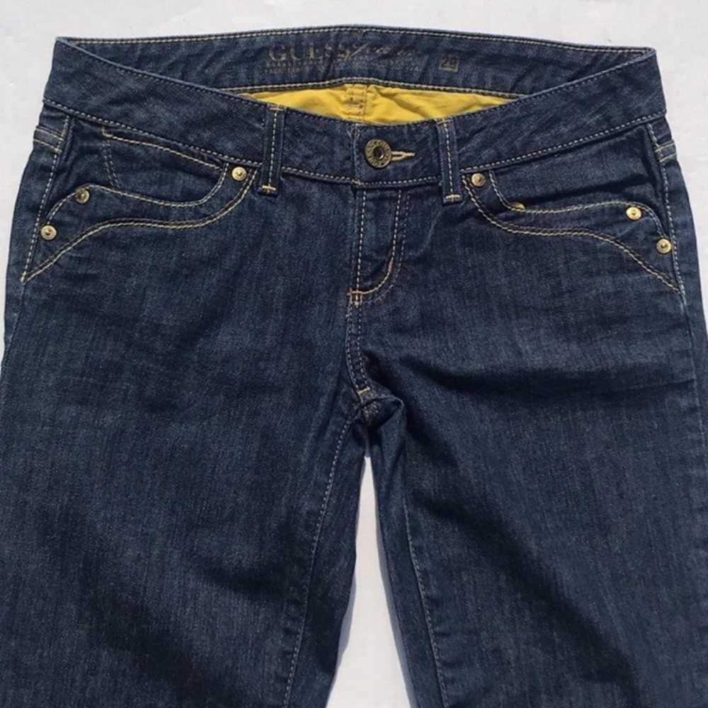 Vintage Guess Jeans Crop Blue Jeans - image 8